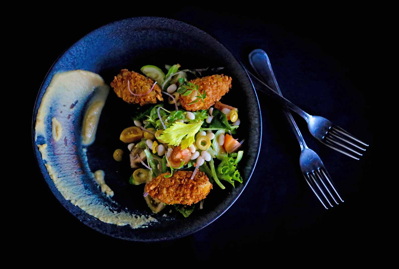 Gluten-free food served at Romeo & Julieta in Cabo San Lucas